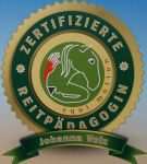 Logo der zertifizierten Reitpädagogin, Johanna Volz